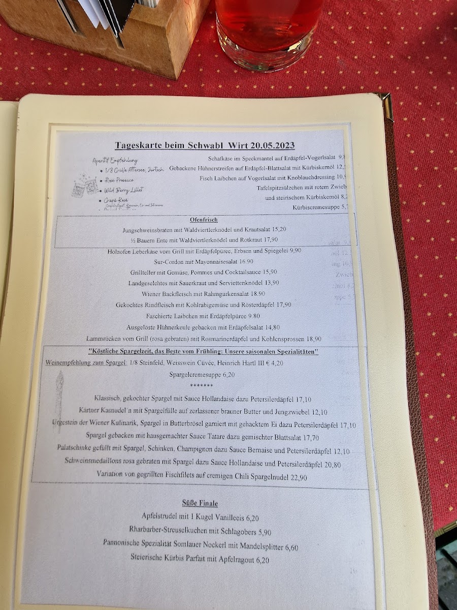 Menu Gasthof Schwabl Wirt-10
