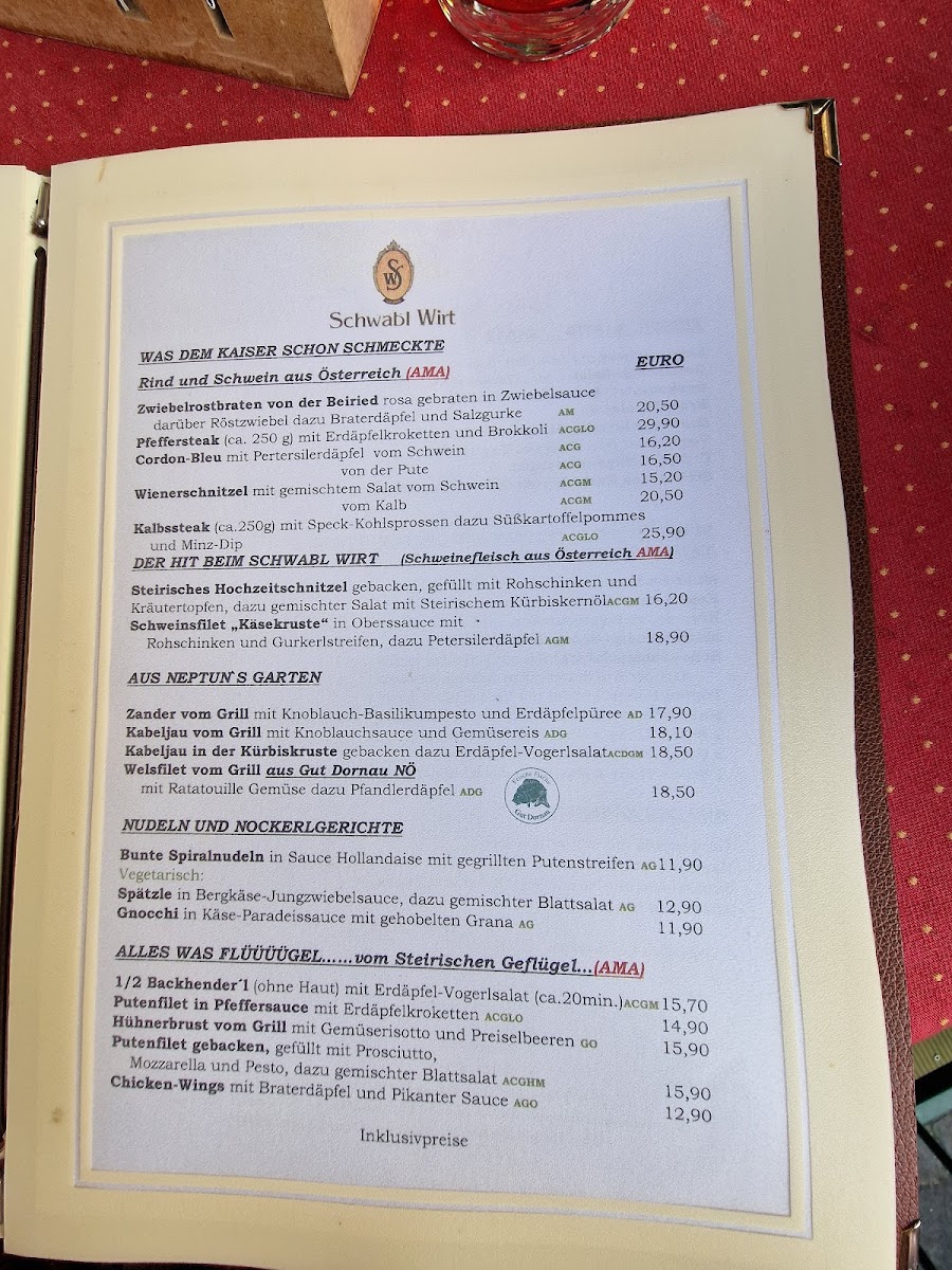 Menu Gasthof Schwabl Wirt-6