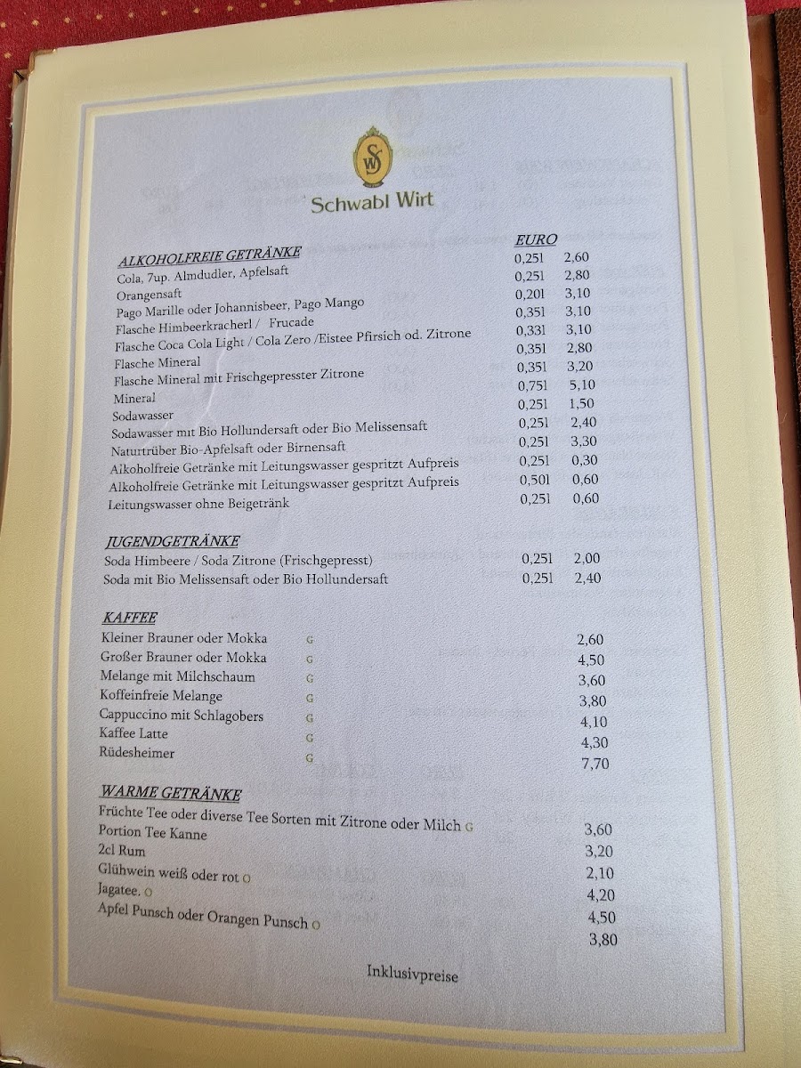 Menu Gasthof Schwabl Wirt-9