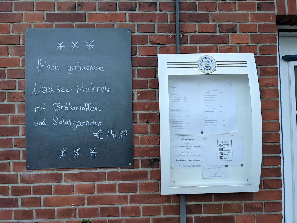 Menu Gasthof Südwesthörn-1