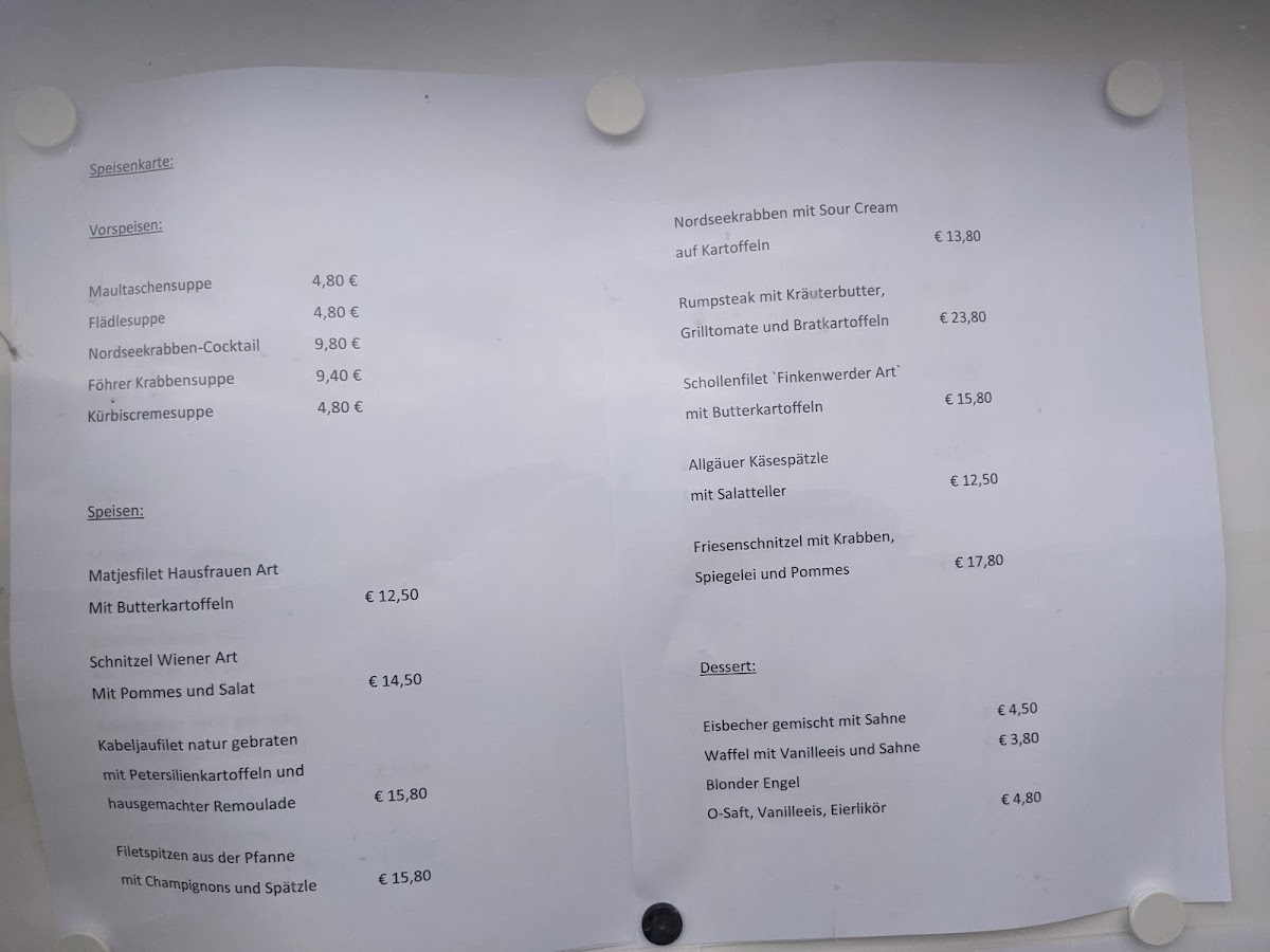Menu Gasthof Südwesthörn-2