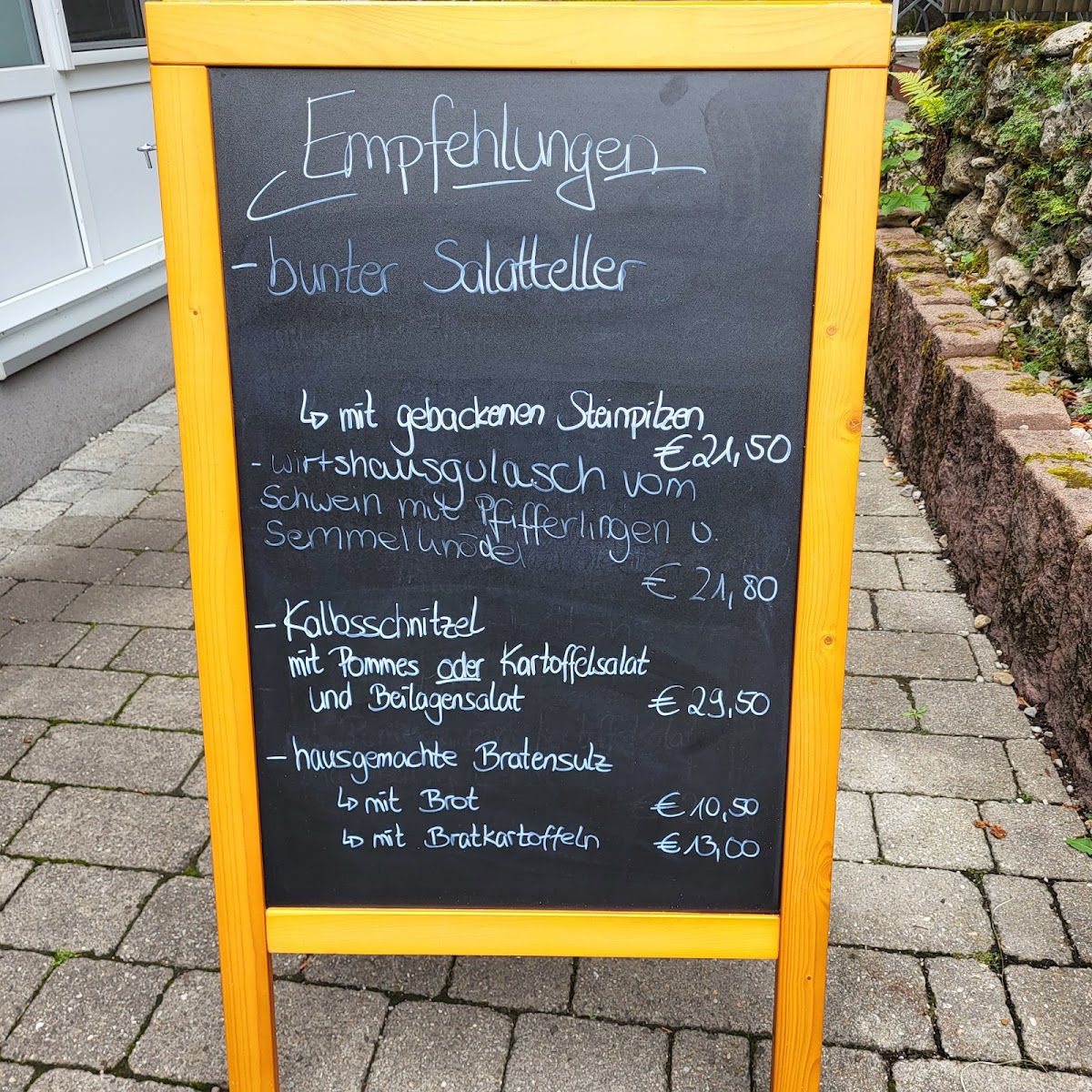 Menu Gasthof Zur Brücke-1