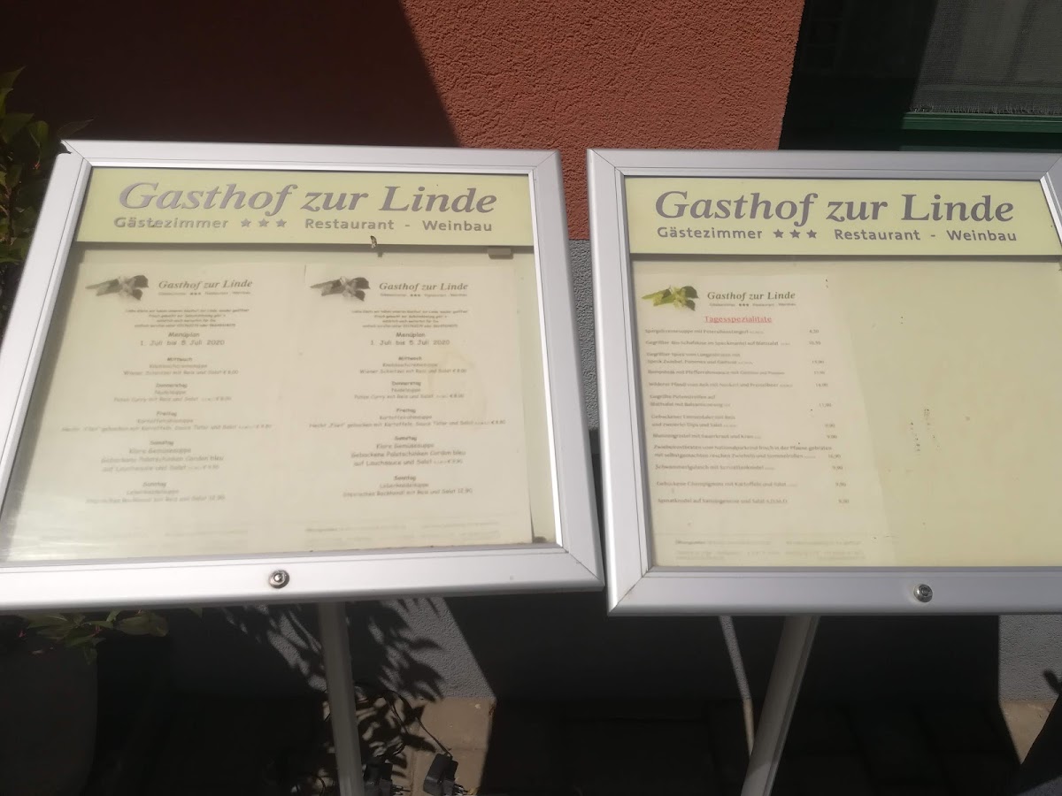 Menu Gasthof Zur Linde-4