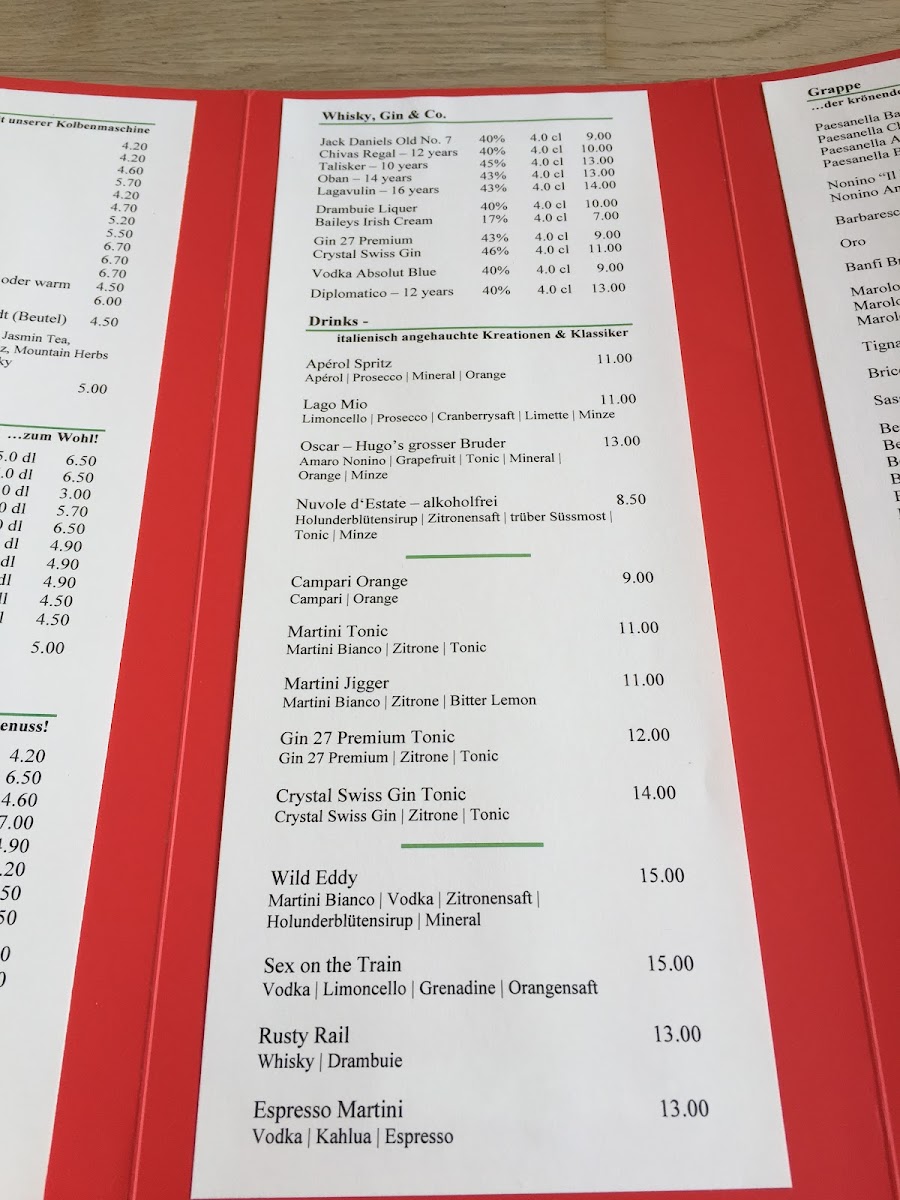 Menu Gastro Lago Mio Gmbh - Pizzeria Ristorante-1