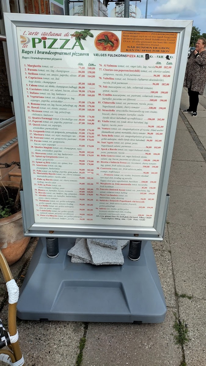 Menu Gastronomia Italiana - Skovlundebyvej-1