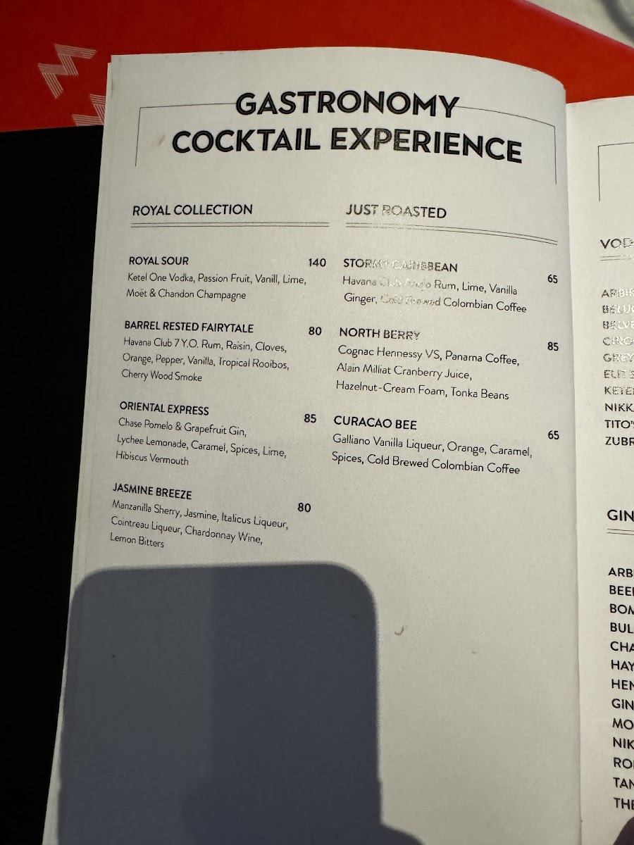Menu Gastronomy-3