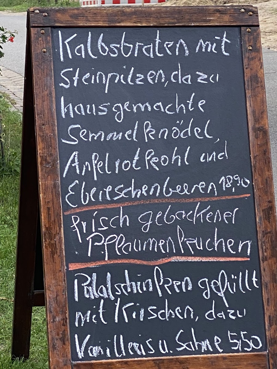 Menu Gaststatte Zum Schwalbennest-1