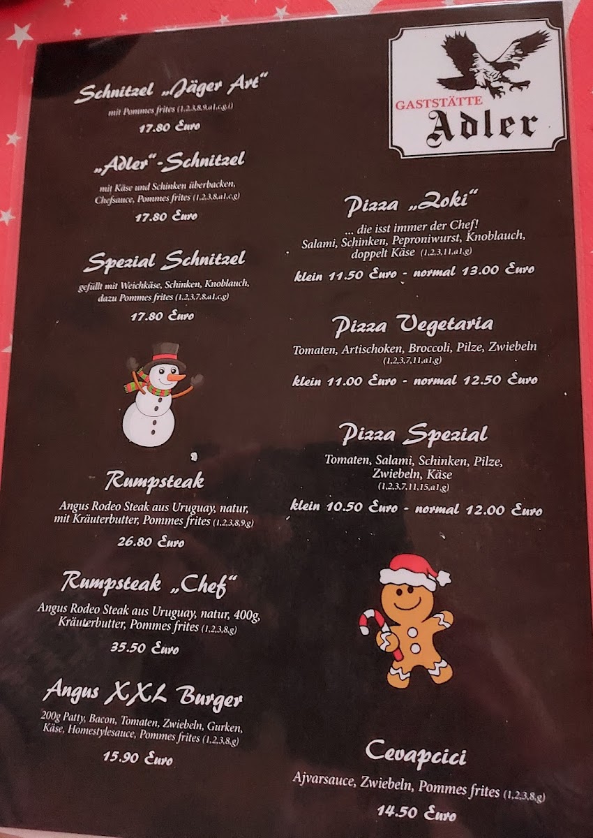 Menu Gaststätte Adler Fulda Niesig-1
