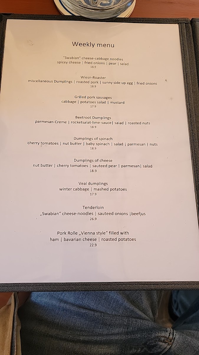 Menu Gaststätte Burg Pappenheim-10
