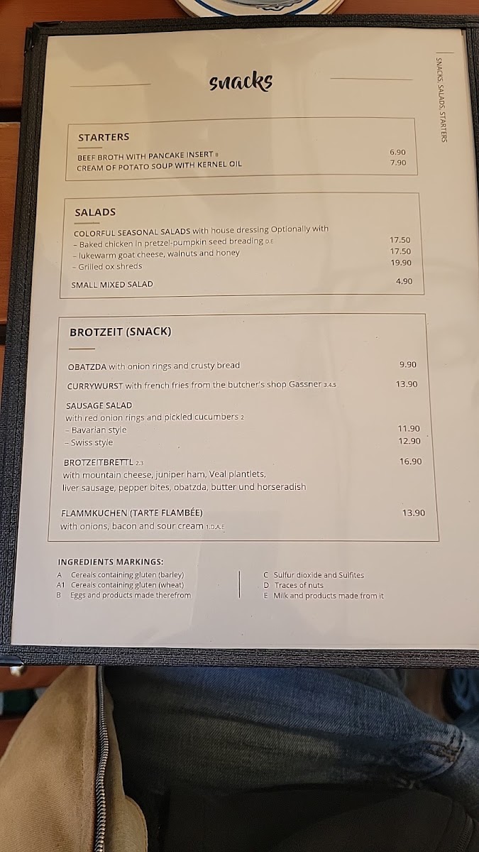 Menu Gaststätte Burg Pappenheim-4