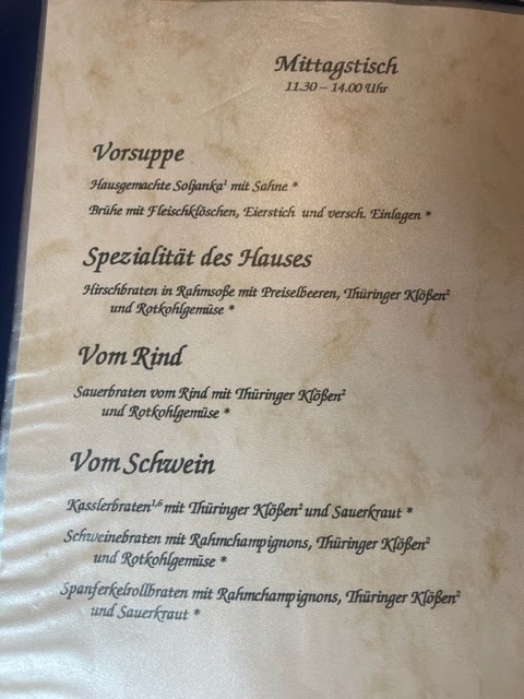 Menu Gaststätte & Café 'zur Biene'-3