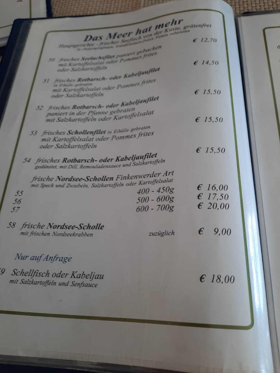 Menu Gaststätte Fischpfanne-10
