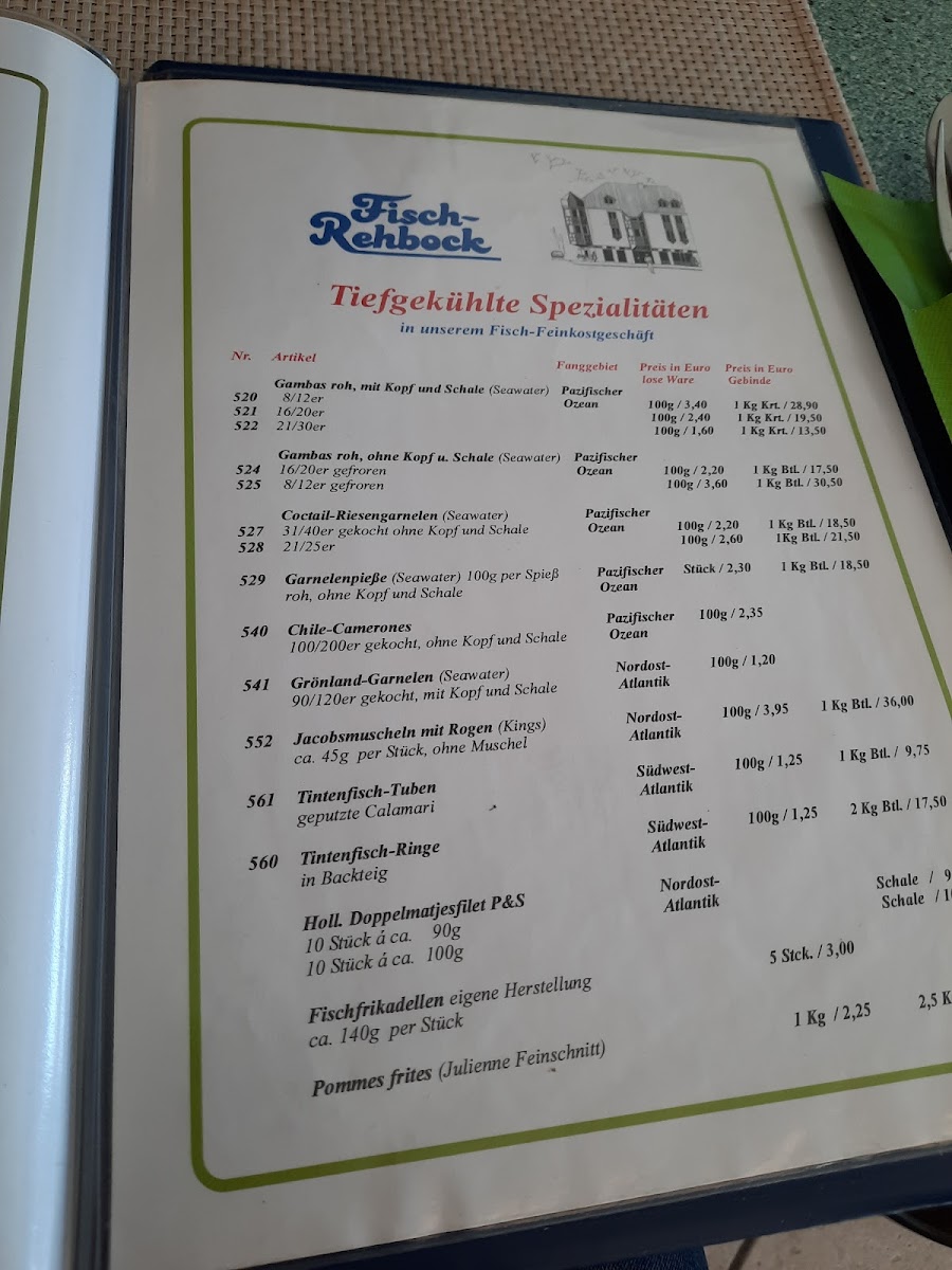 Menu Gaststätte Fischpfanne-5