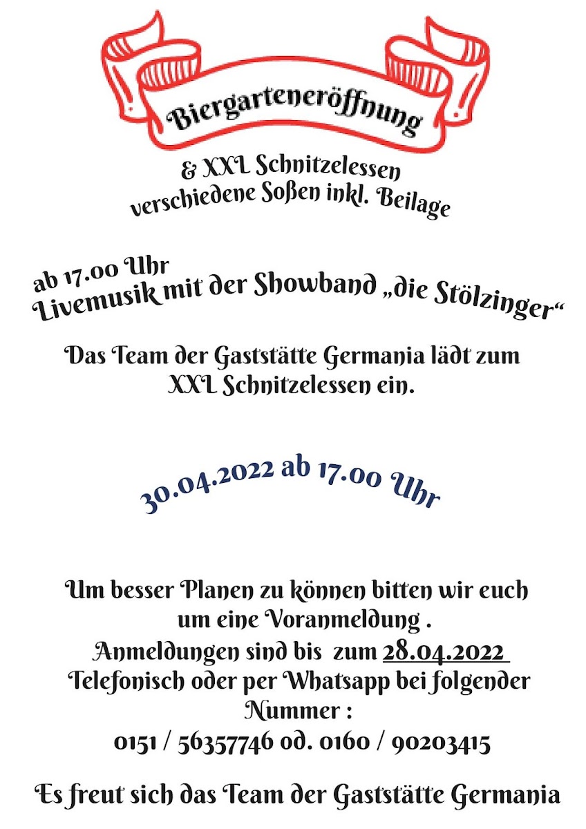 Menu Gaststätte Germania Bischhausen-1