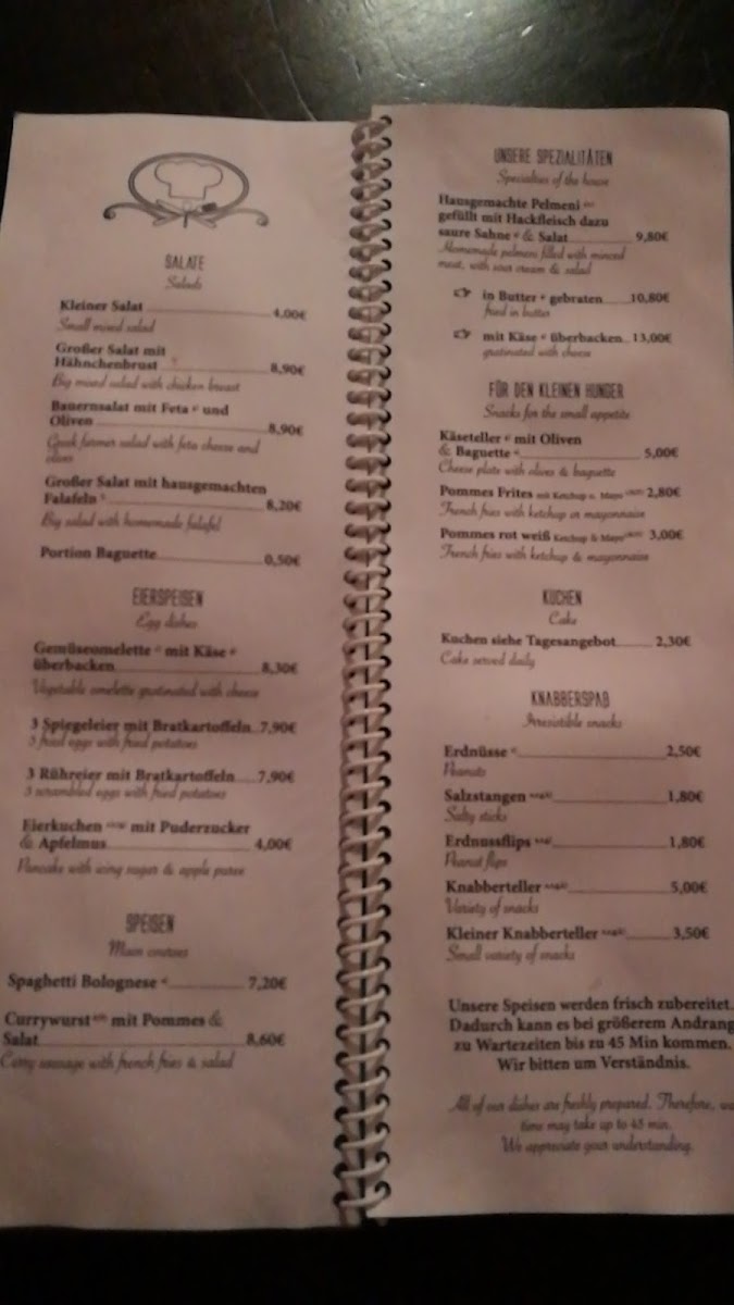Menu Gaststätte Grünowski-3