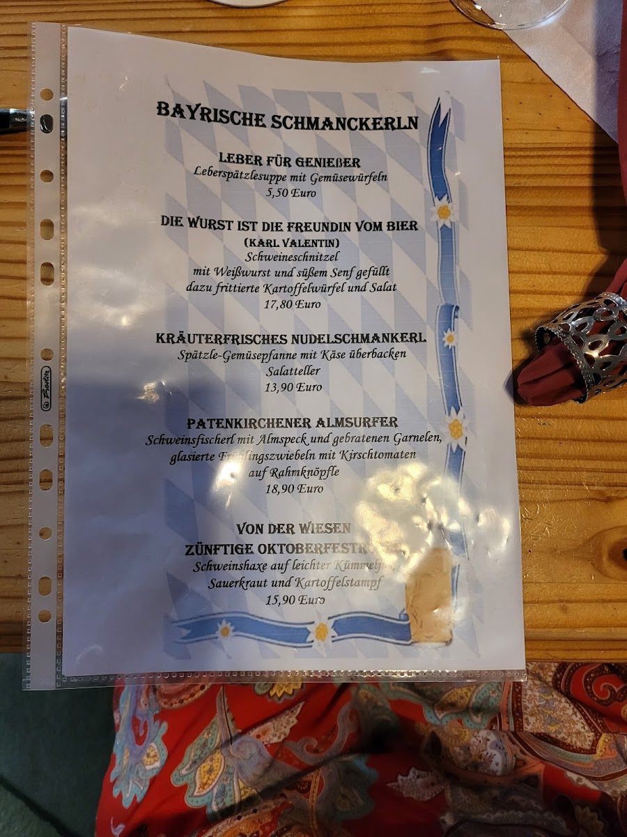 Menu Gaststätte Leeser Krug-3