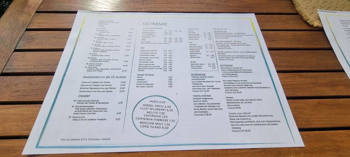 Menu Gaststätte Retsina-5