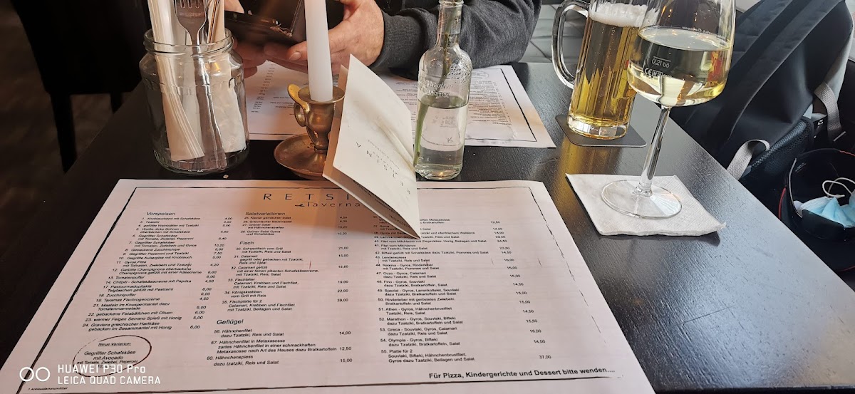 Menu Gaststätte Retsina-9