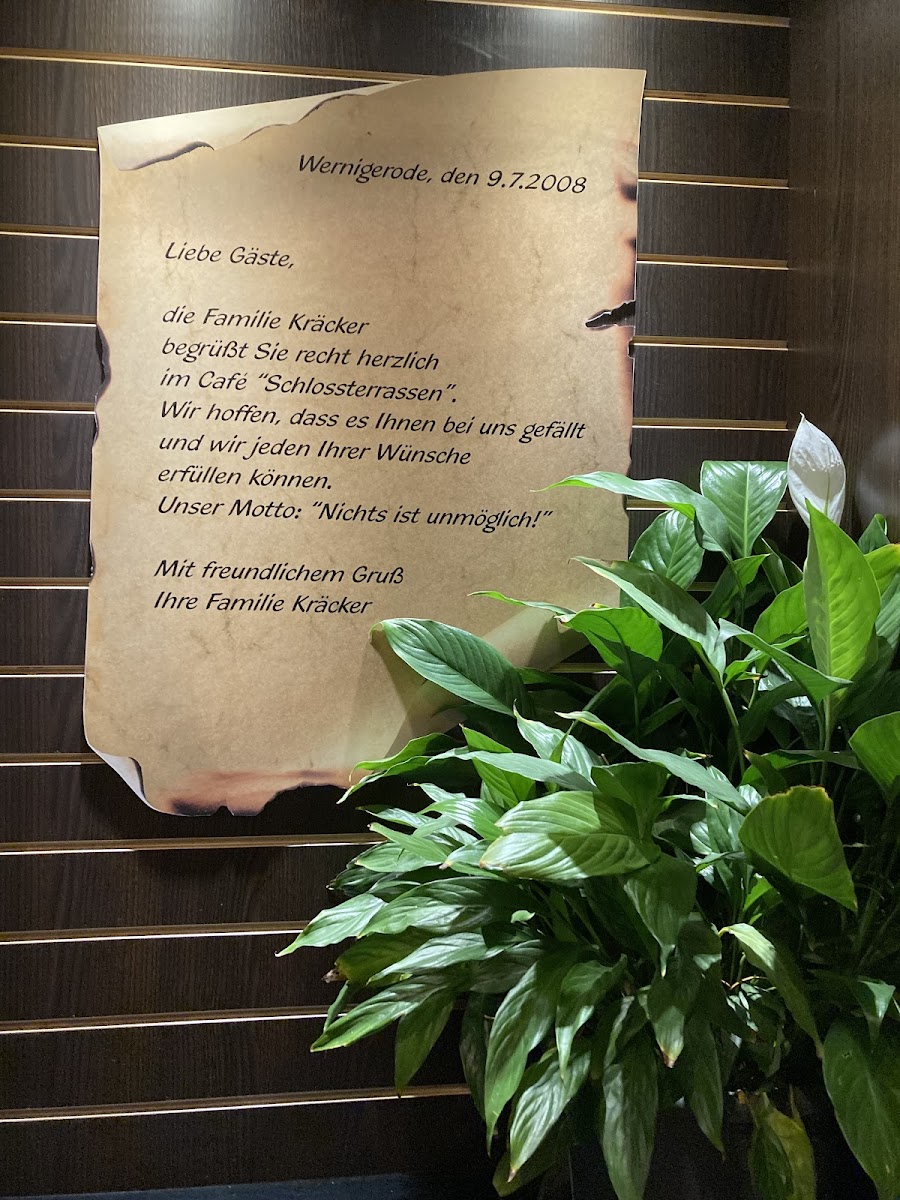 Menu Gaststätte Schlossterrassen-10