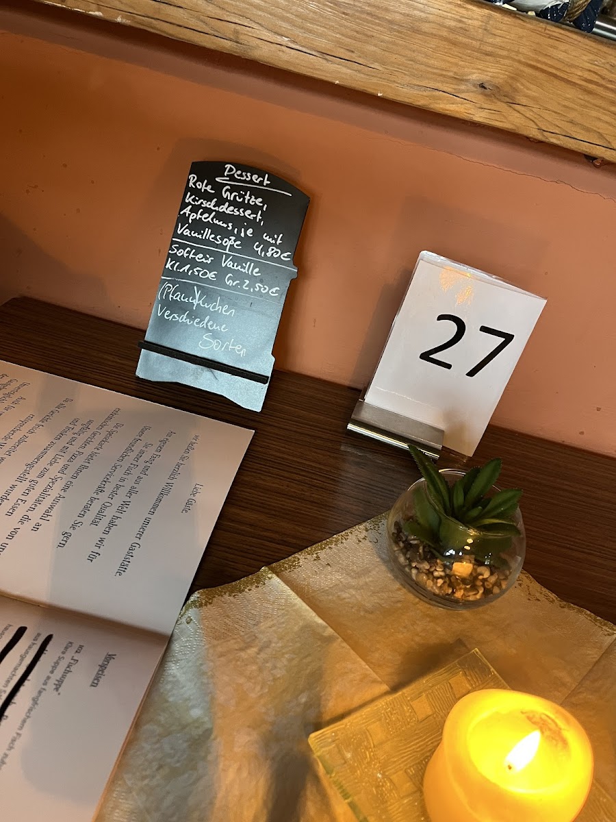 Menu Gaststätte 'zum Alten Speicher'-8