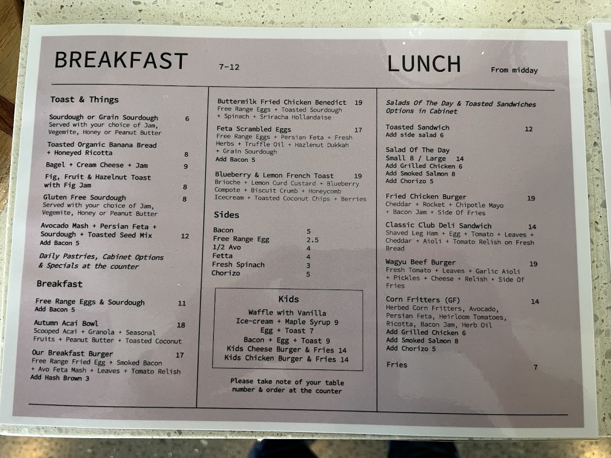 Menu Gathering Co. Cafe-3