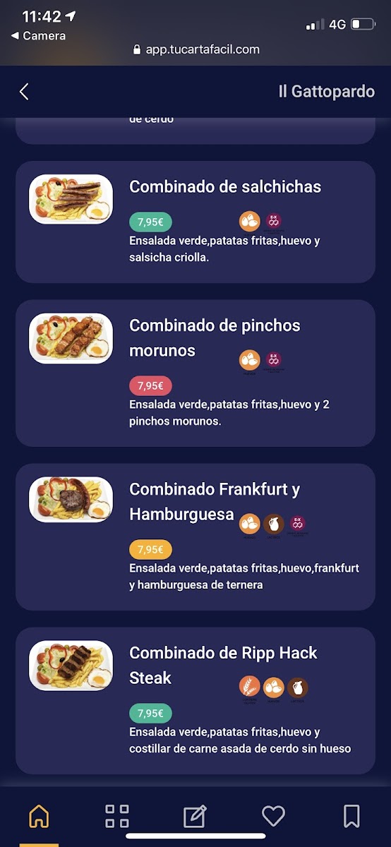 Menu Gattopardo Burguer Cervecería-8