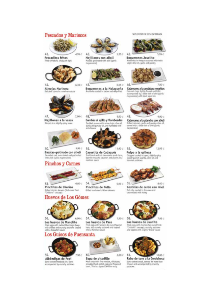 Menu Gaudi-1