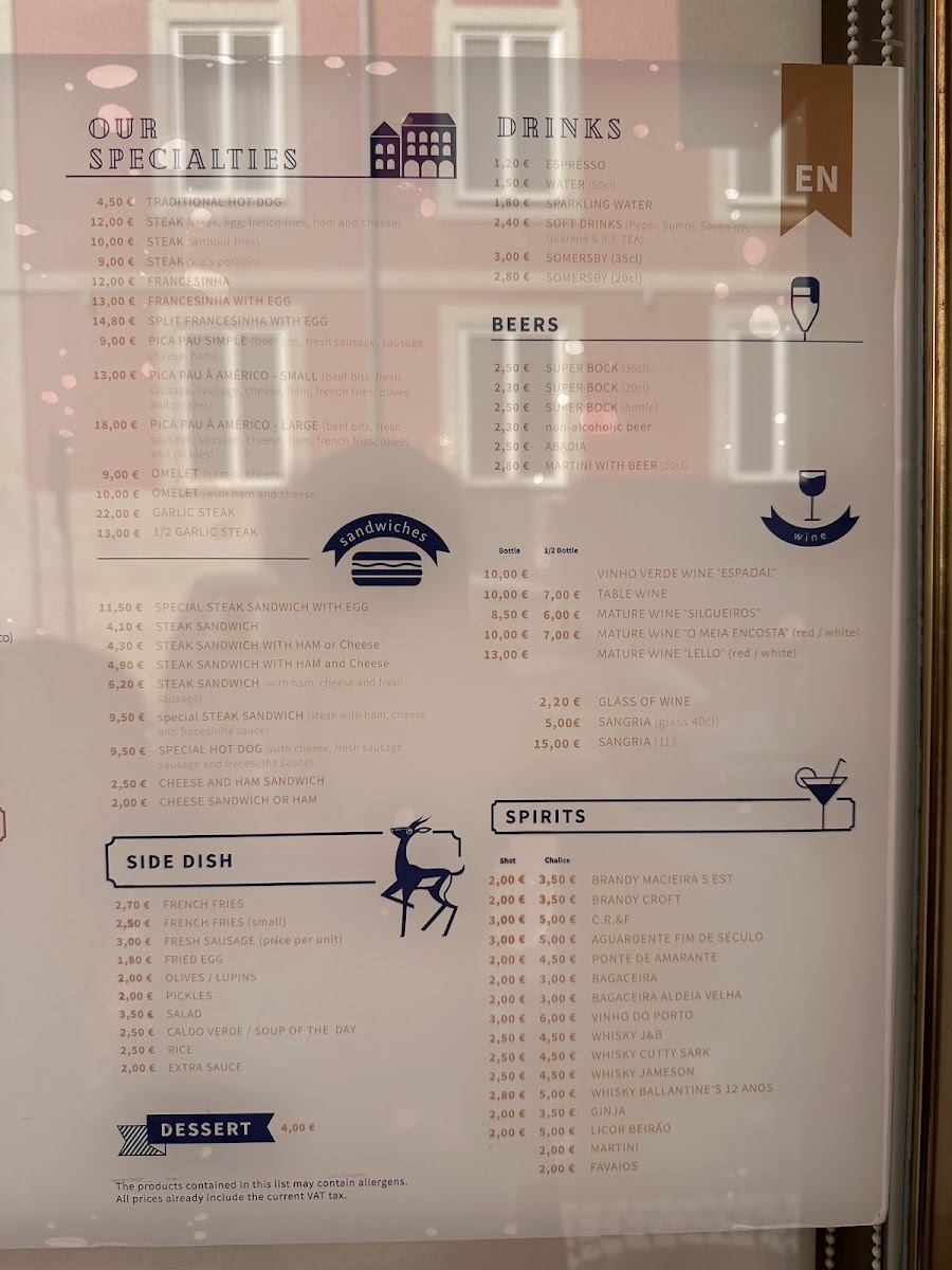 Menu Gazela-10