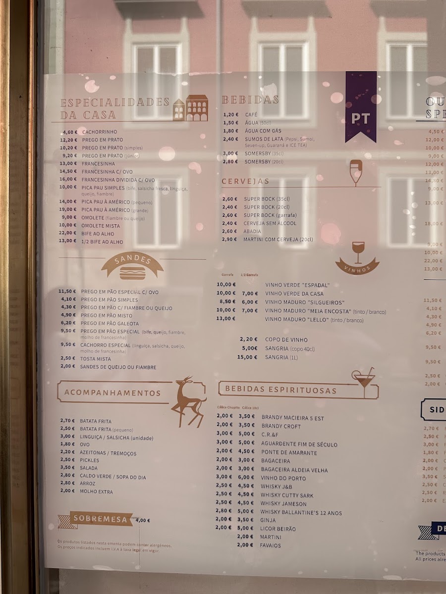 Menu Gazela-7
