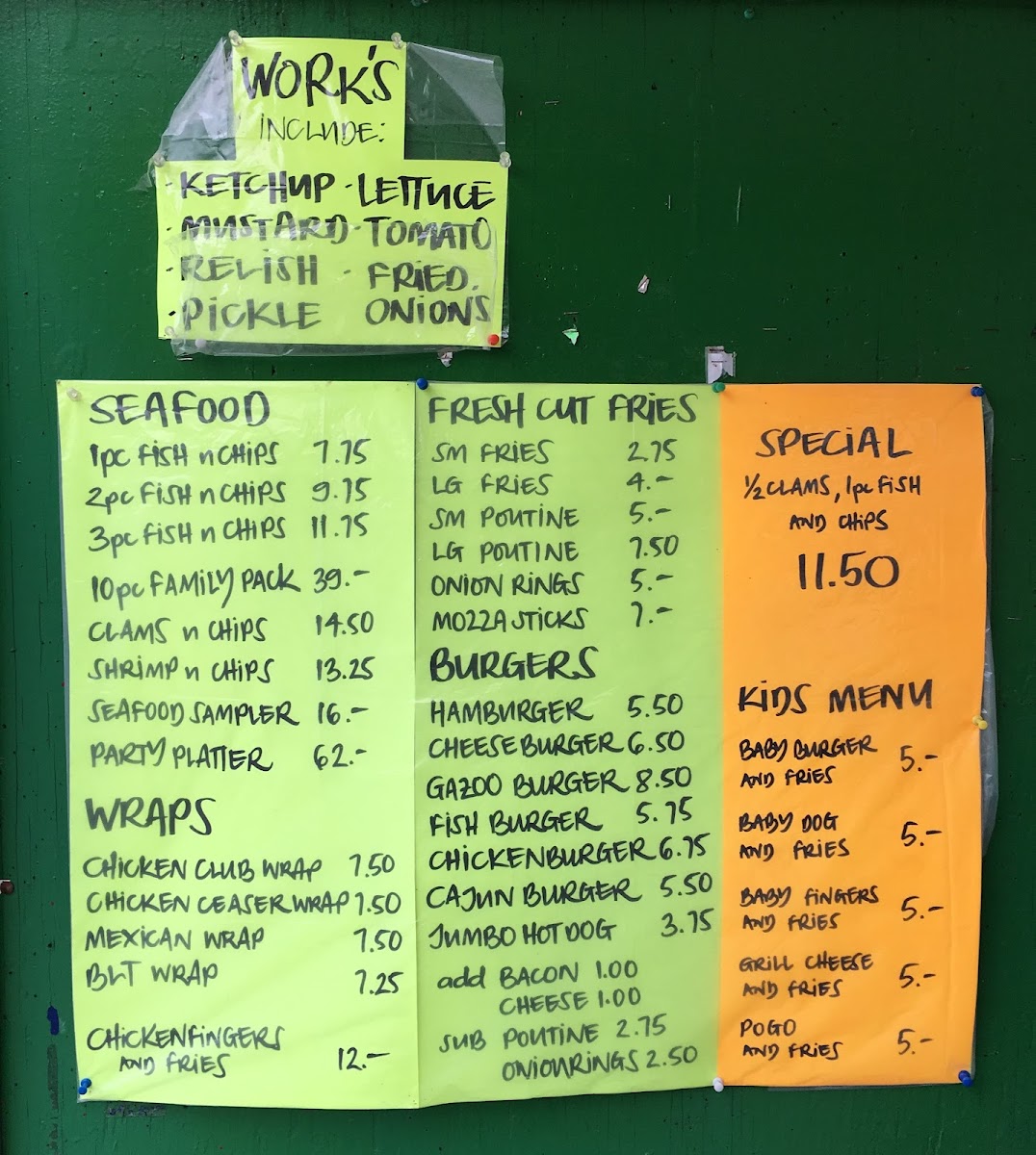 Menu Gazoo's-2