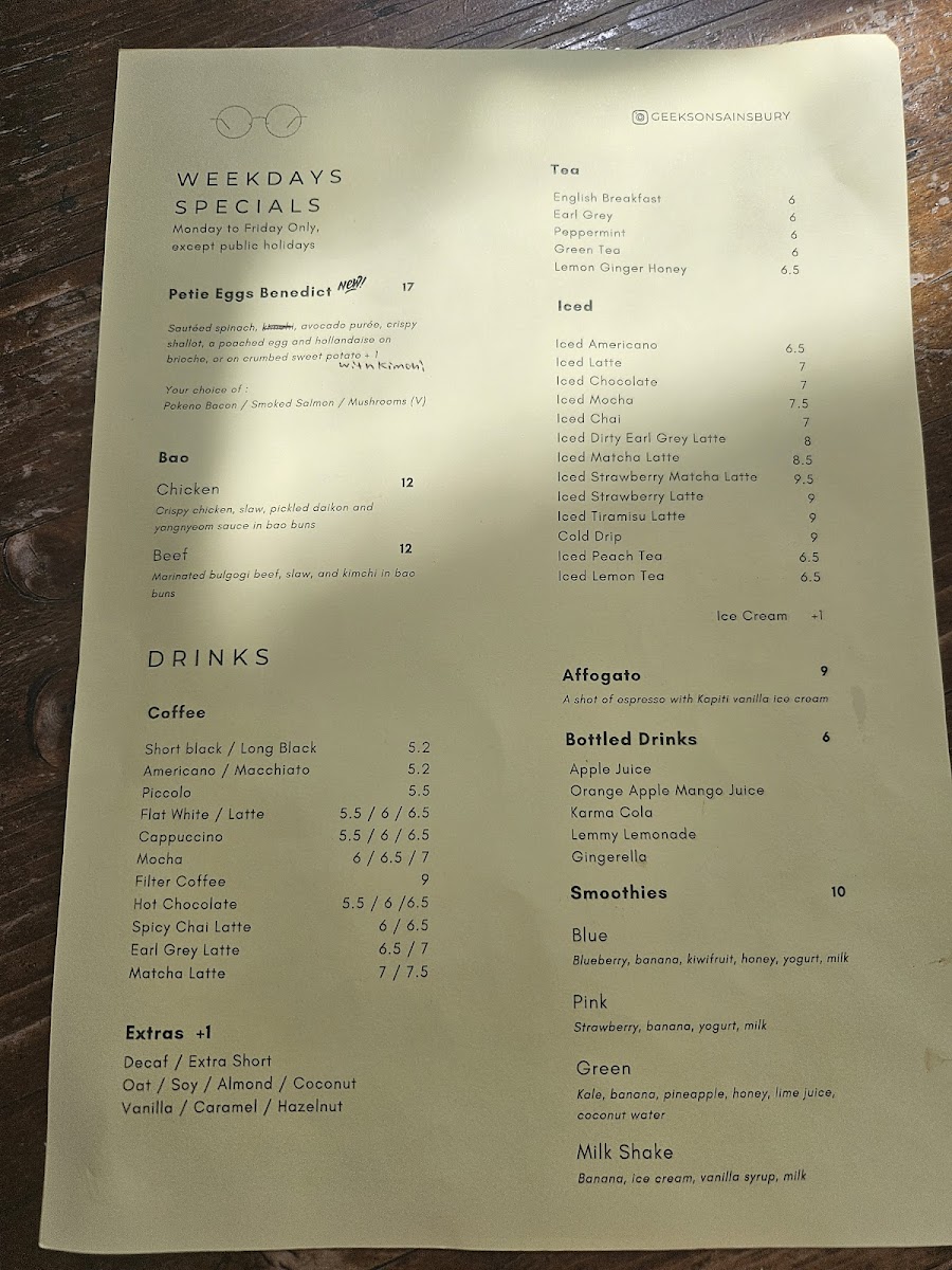 Menu Geeks On Sainsbury-1