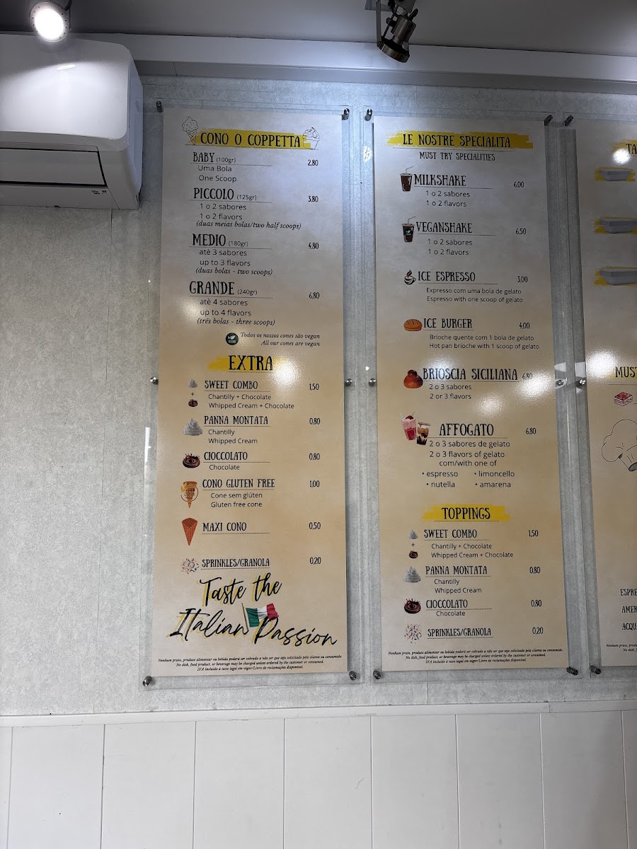 Menu Geiícia - Italian Gelato - Lagos-7