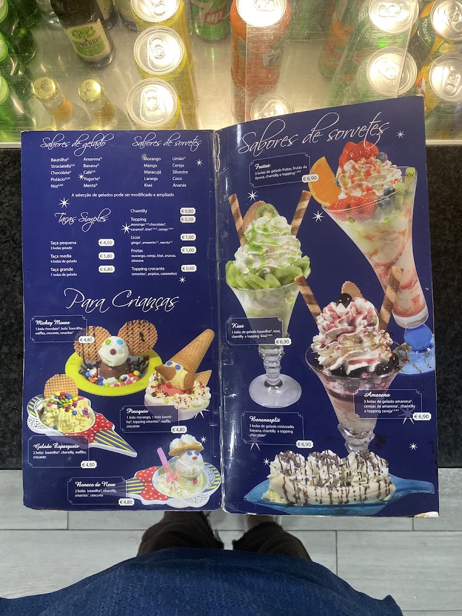 Menu Gelataria Galáxia-2