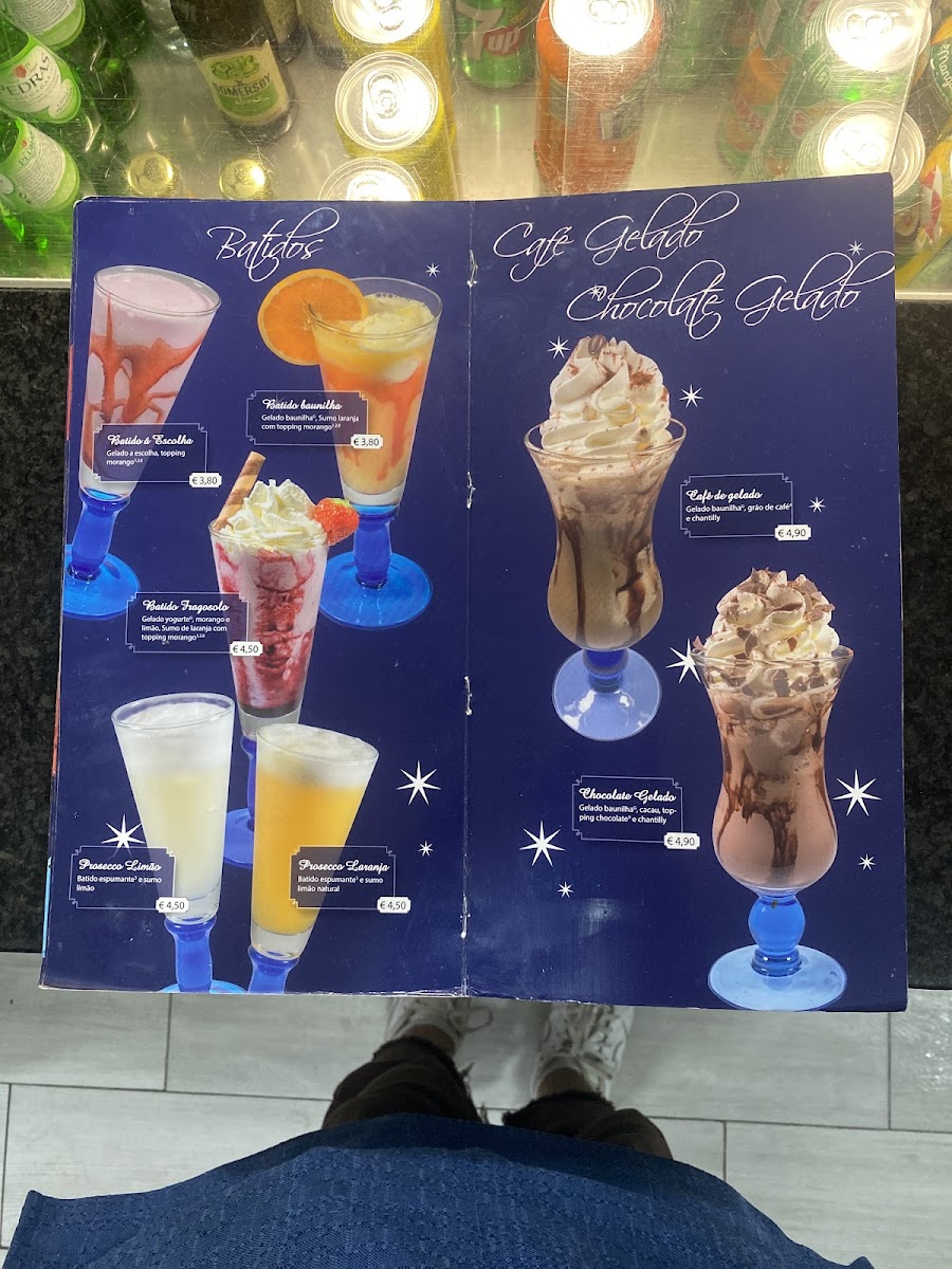 Menu Gelataria Galáxia-4