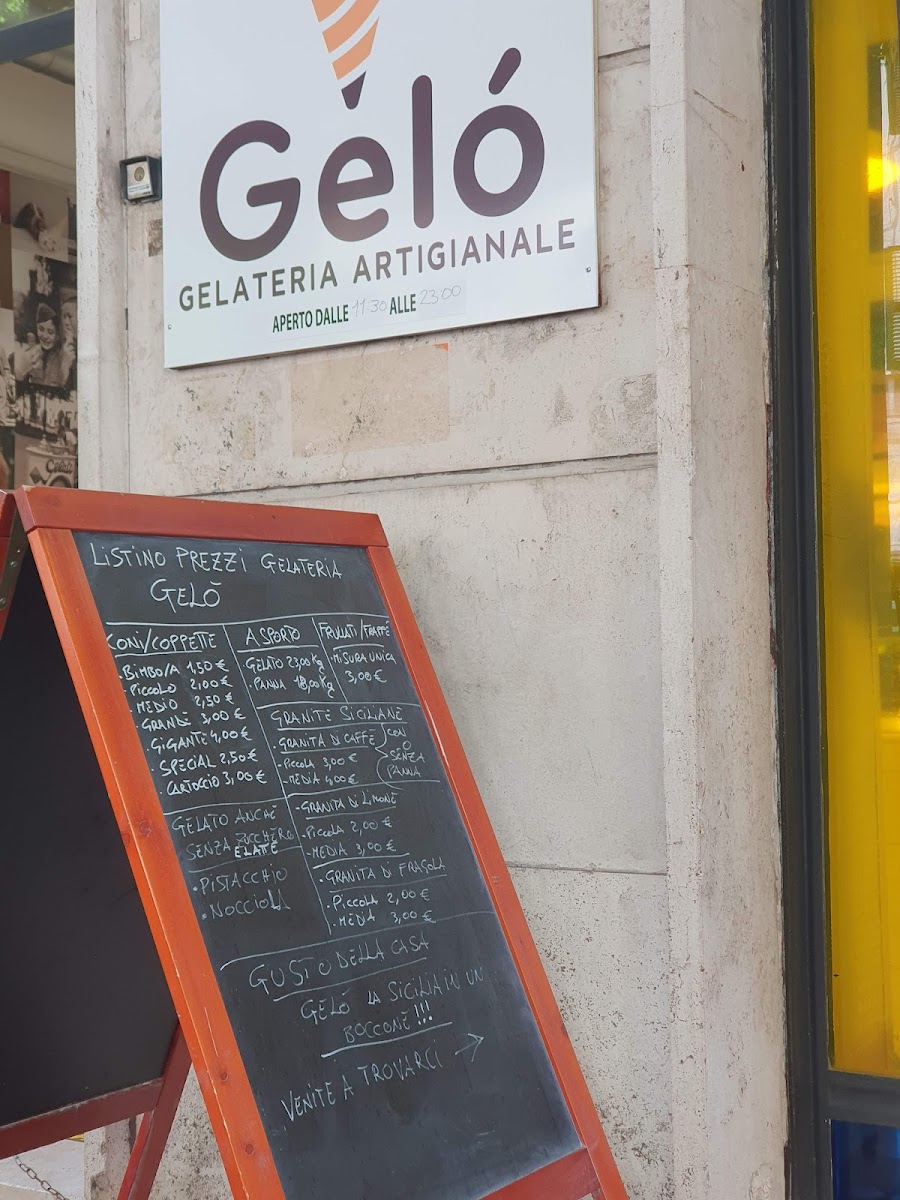 Menu Gelateria Artigianale Gelo'-5