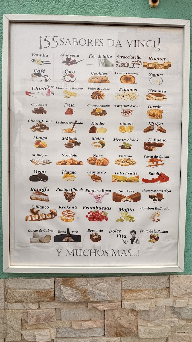 Menu Gelateria Da Vinci-2