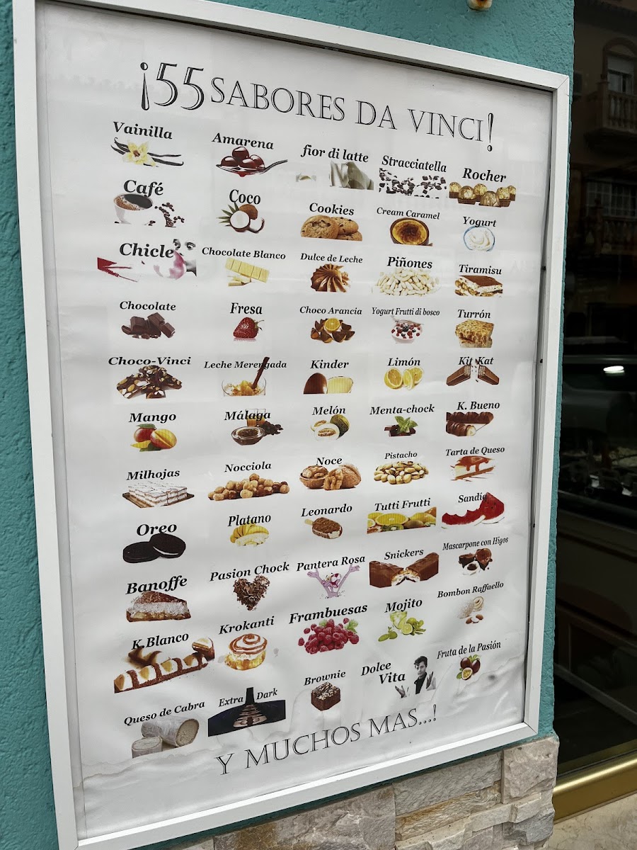 Menu Gelateria Da Vinci-3