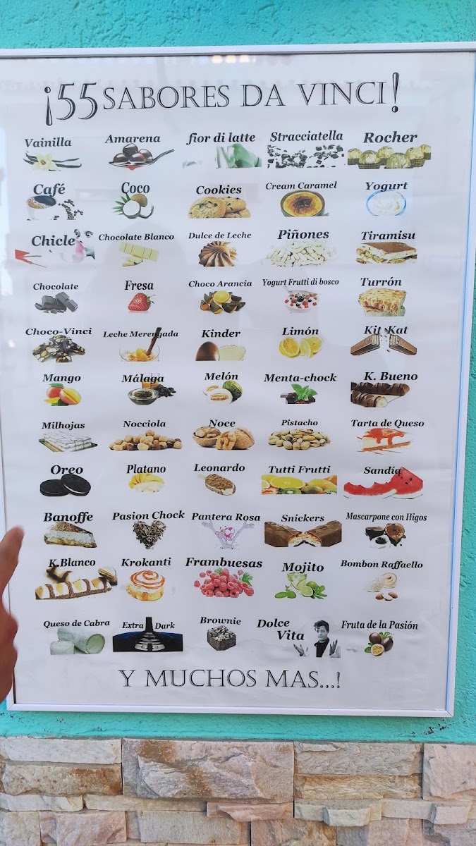 Menu Gelateria Da Vinci-4