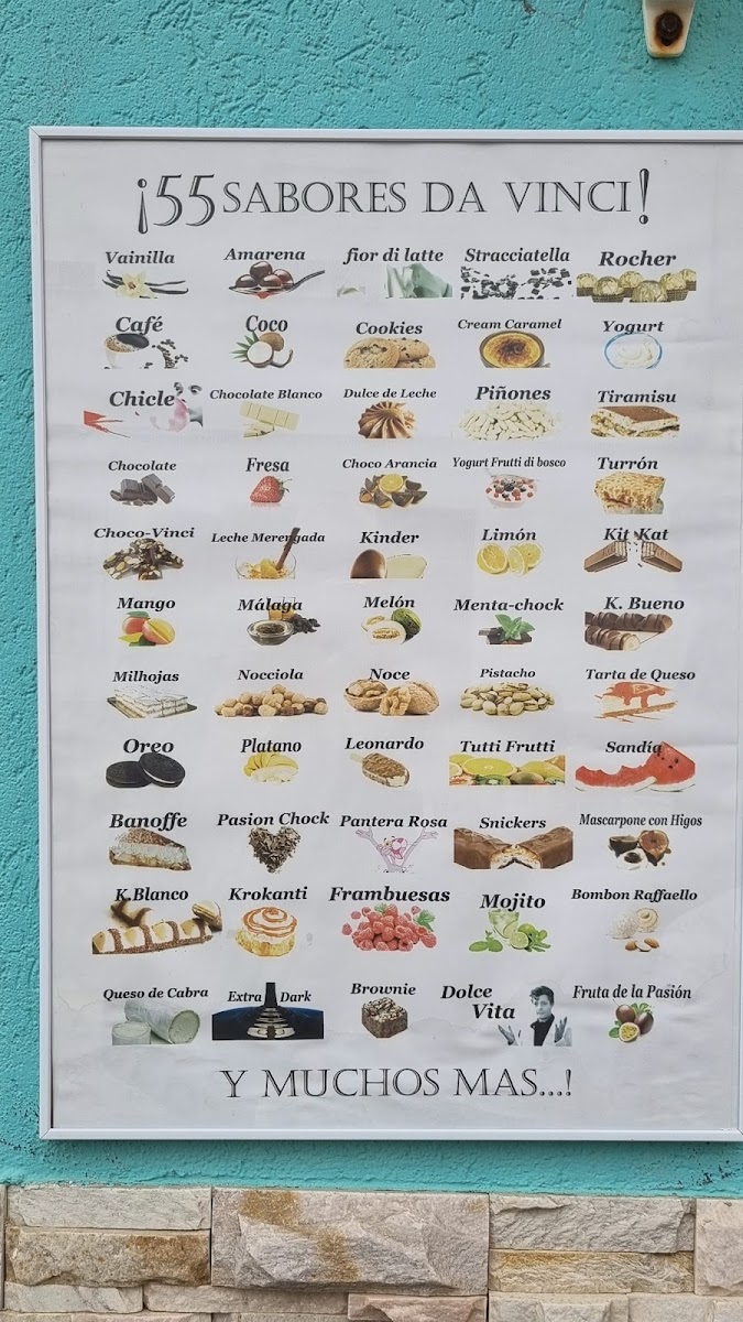 Menu Gelateria Da Vinci-6