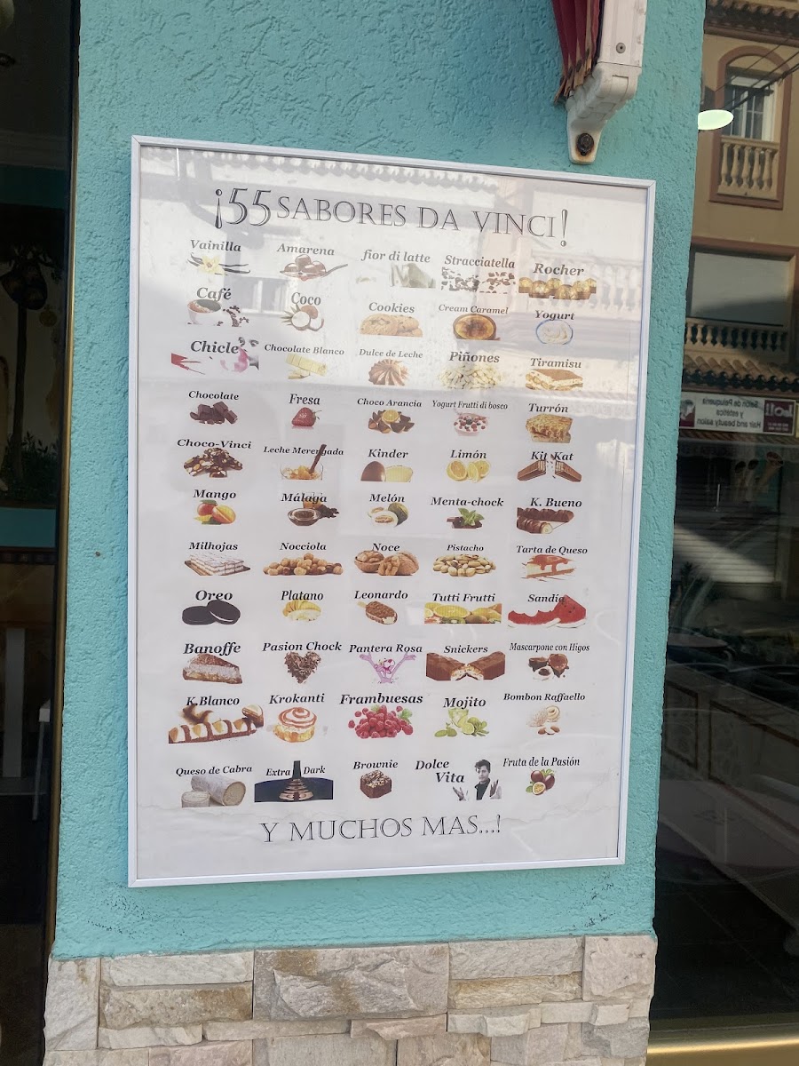 Menu Gelateria Da Vinci-7