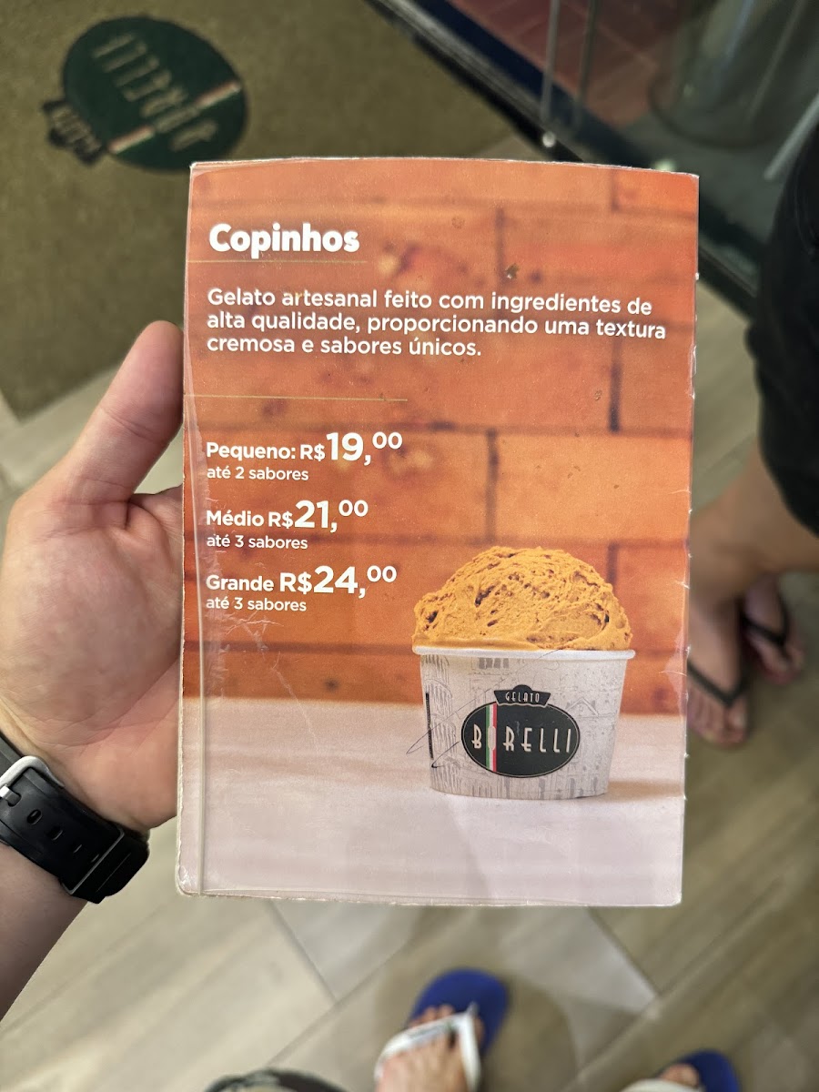Menu Gelato Borelli Foz Do Iguaçu-4