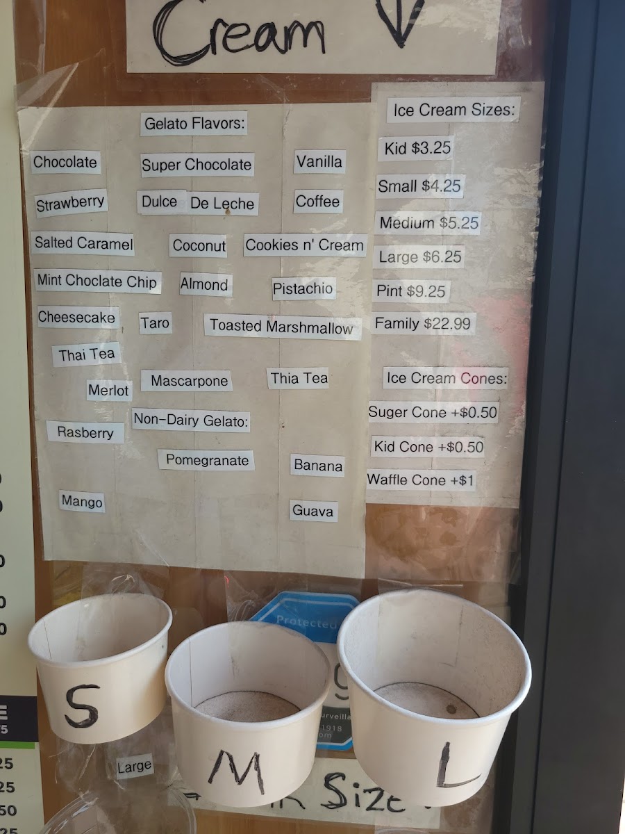 Menu Gelato Firenze-10