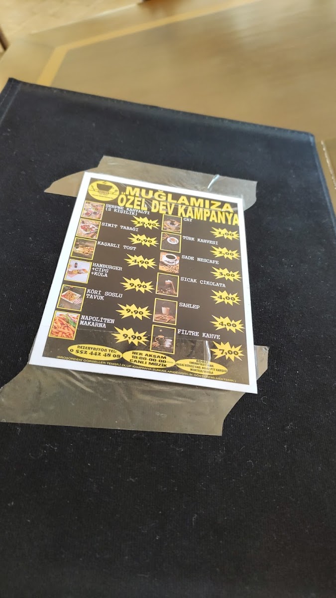 Menu Üçgen Kafe-4