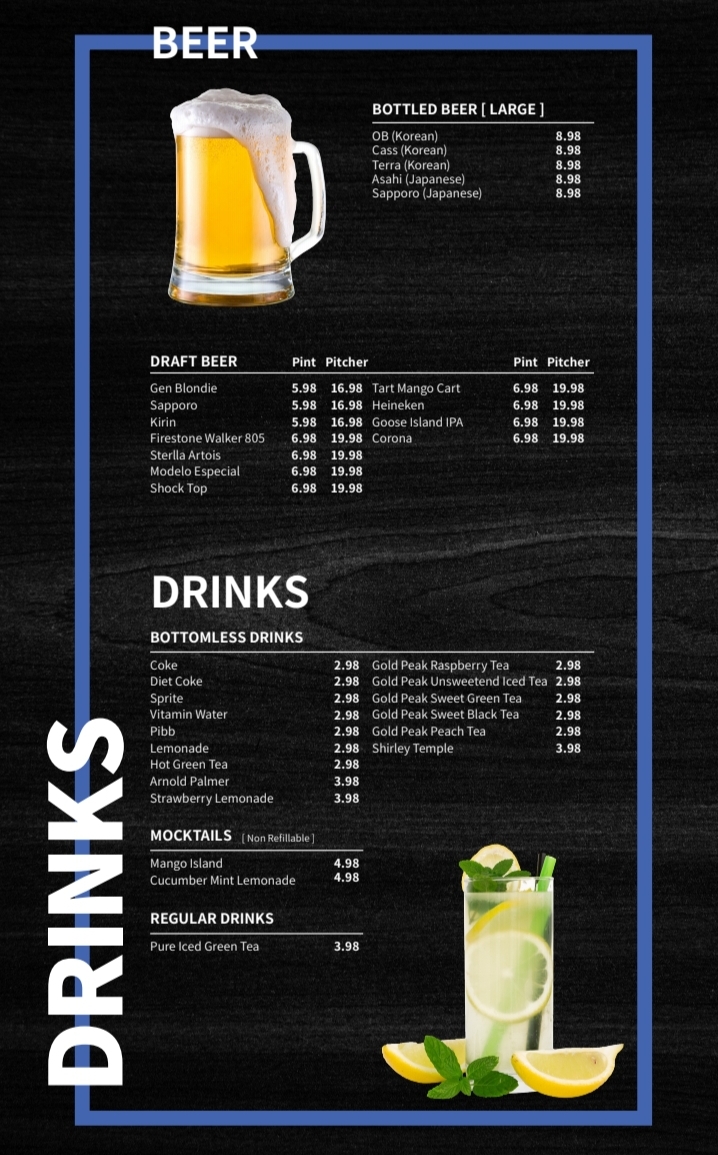 Menu Gen Korean Bbq House-2