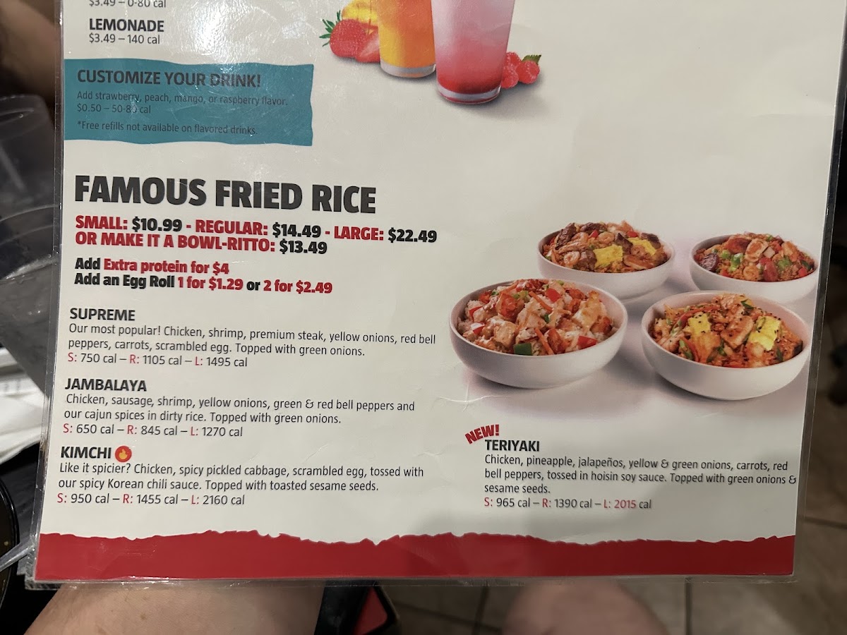 Menu Genghis Grill-1
