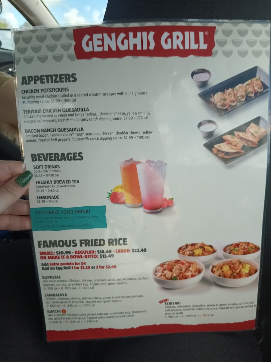 Menu Genghis Grill-4