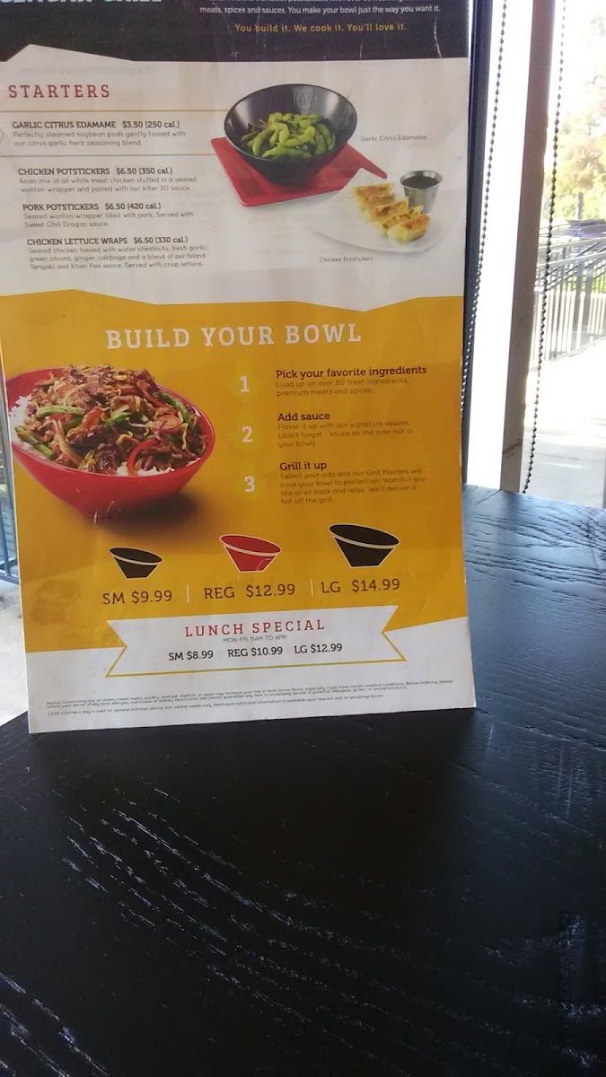 Menu Genghis Grill-8