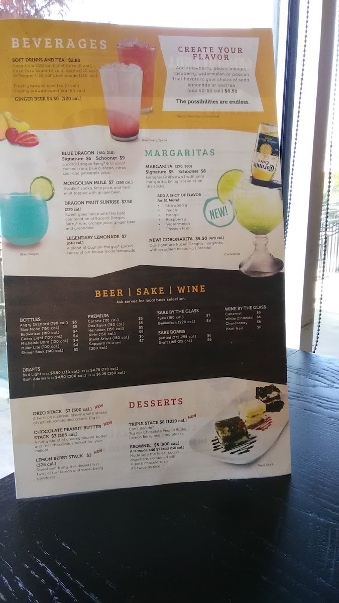 Menu Genghis Grill-9