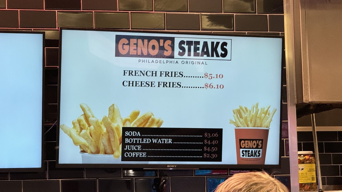 Menu Geno's Steaks-6