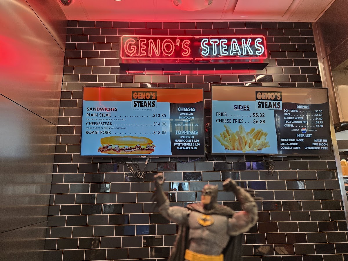 Menu Geno's Steaks-9